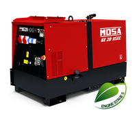 NOLEGGIO Gruppo Elettrogeno Generatore Diesel MOSA GE20 YSXC Super Silenziato 18kW