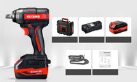 Avvitatore A Impulsi A Batteria Keyang IW18BLA Con Batterie Da 5.0Ah + Caricabatterie In Valigetta