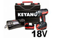 Avvitatore A Impulsi A Batteria Keyang IW18BLA Con Batterie Da 5.0Ah + Caricabatterie In Valigetta