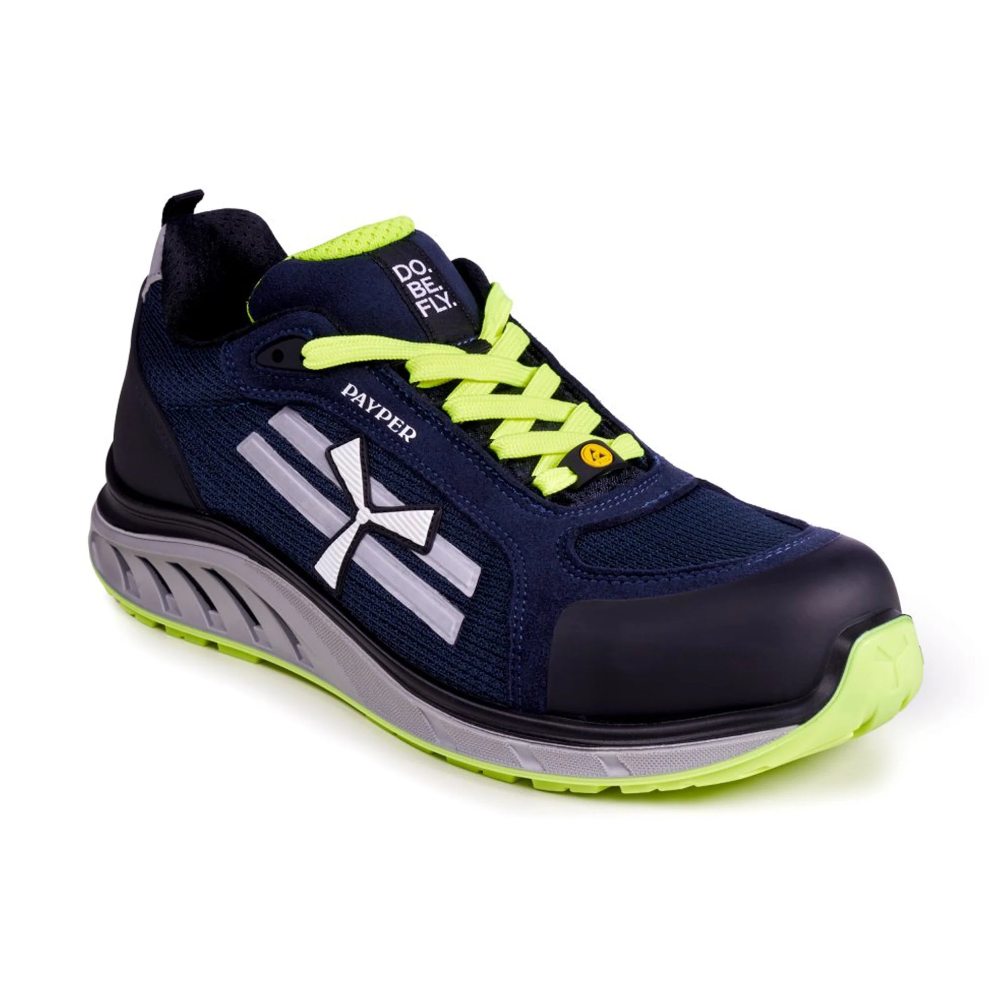 Scarpe Antinfortunistiche Basse S1PS SR ESD Payper X-Mercury Blue Star