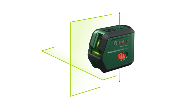 Laser A Linee Incrociate Bosch AdvancedLevel 2G - 0603663G00
