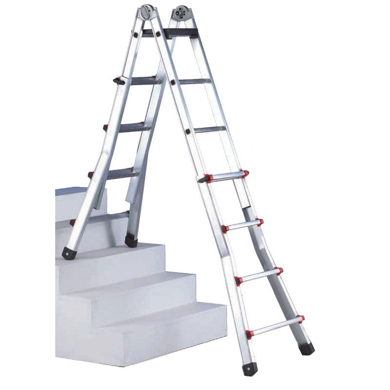 Scala In Alluminio Telescopica 8+8 GR Svelt Scalissima SSCAL008 4,10mt