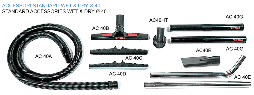 Aspiraliquidi Aspirapolvere Tron POWER HP3,5 L50A 2600W